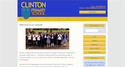 Desktop Screenshot of clintonprimary.co.uk